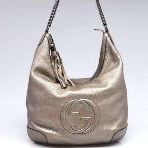 Gucci gold Leather Soho shoulder bag. **Accepting reasonable offers